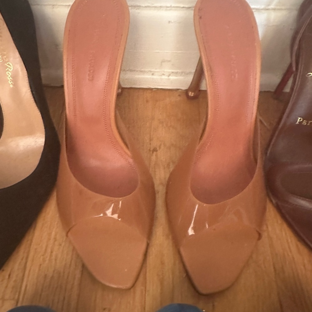 Alexa Glass Slipper Slide Sandal